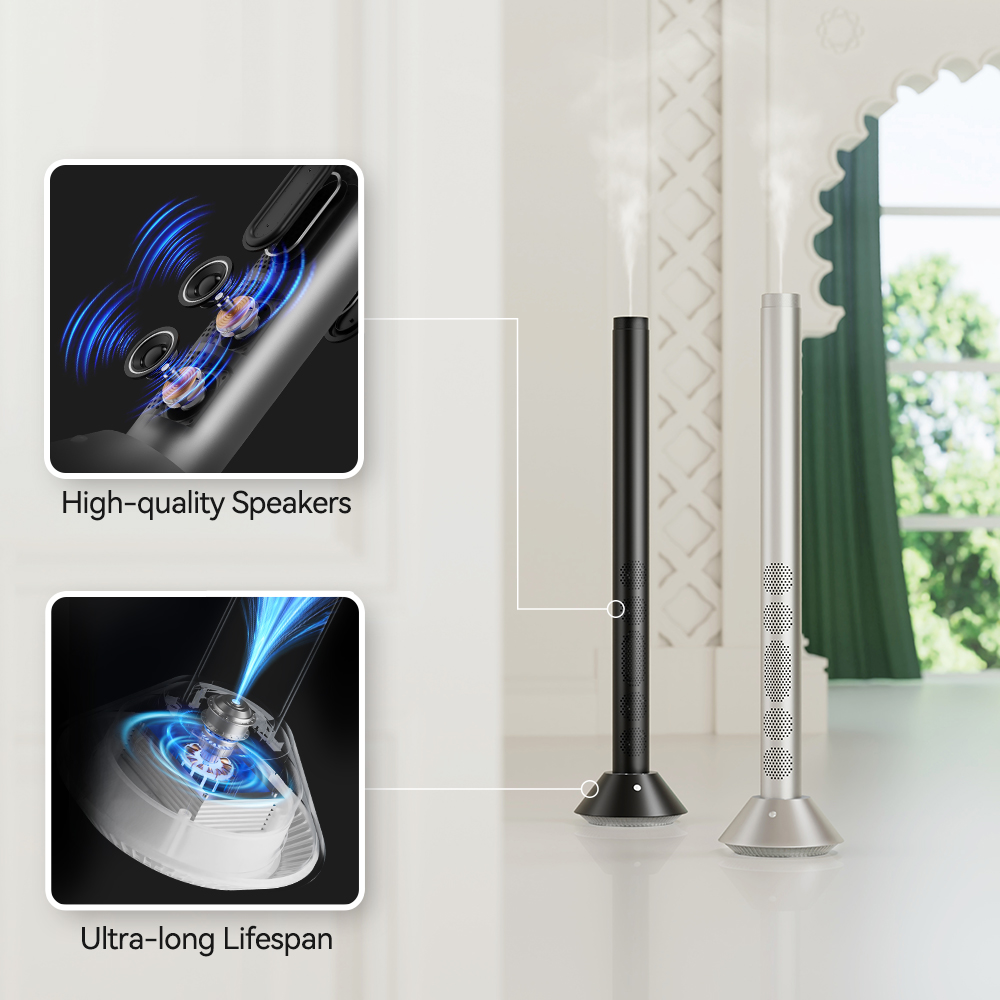 S100L PRO Premium Tower Scent Diffuser with Speaker
